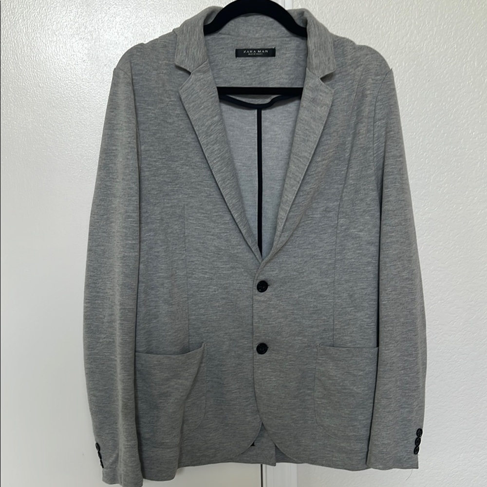 Gray Men's Blazer by Zara